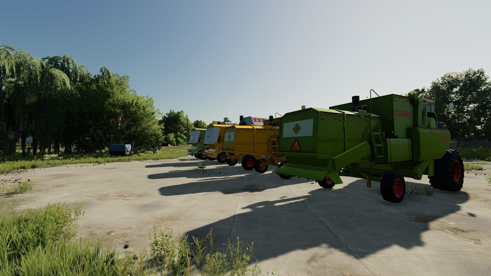 CLAAS Combine Harvester Pack 2