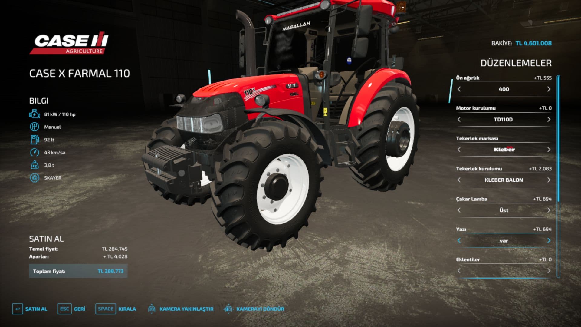 Case IH Farmall 110X 3