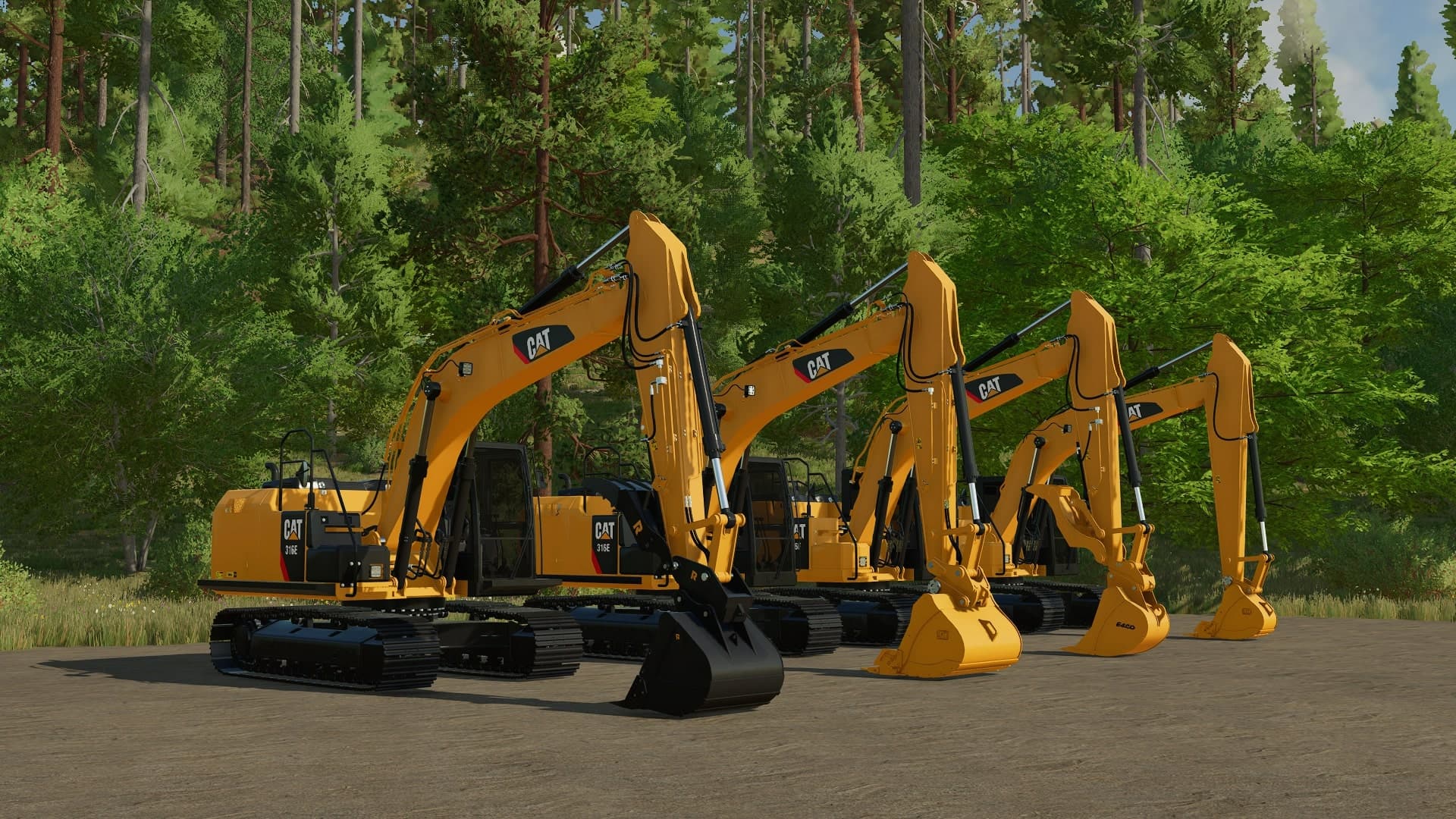 Cat 316E/F 5