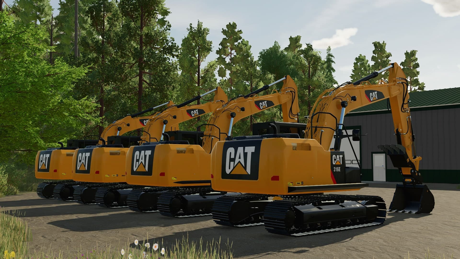 Cat 316E/F 4