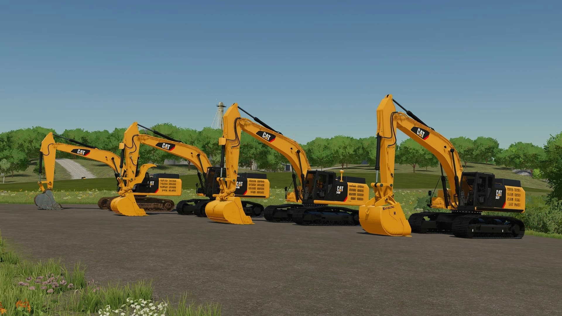 Cat 349E L/349F L/352F L Pack 6