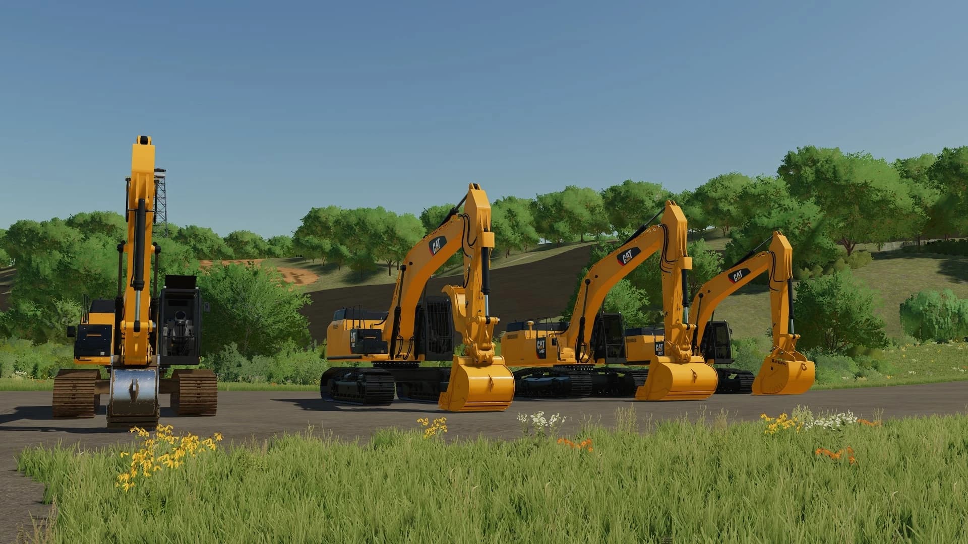 Cat 349E L/349F L/352F L Pack 5