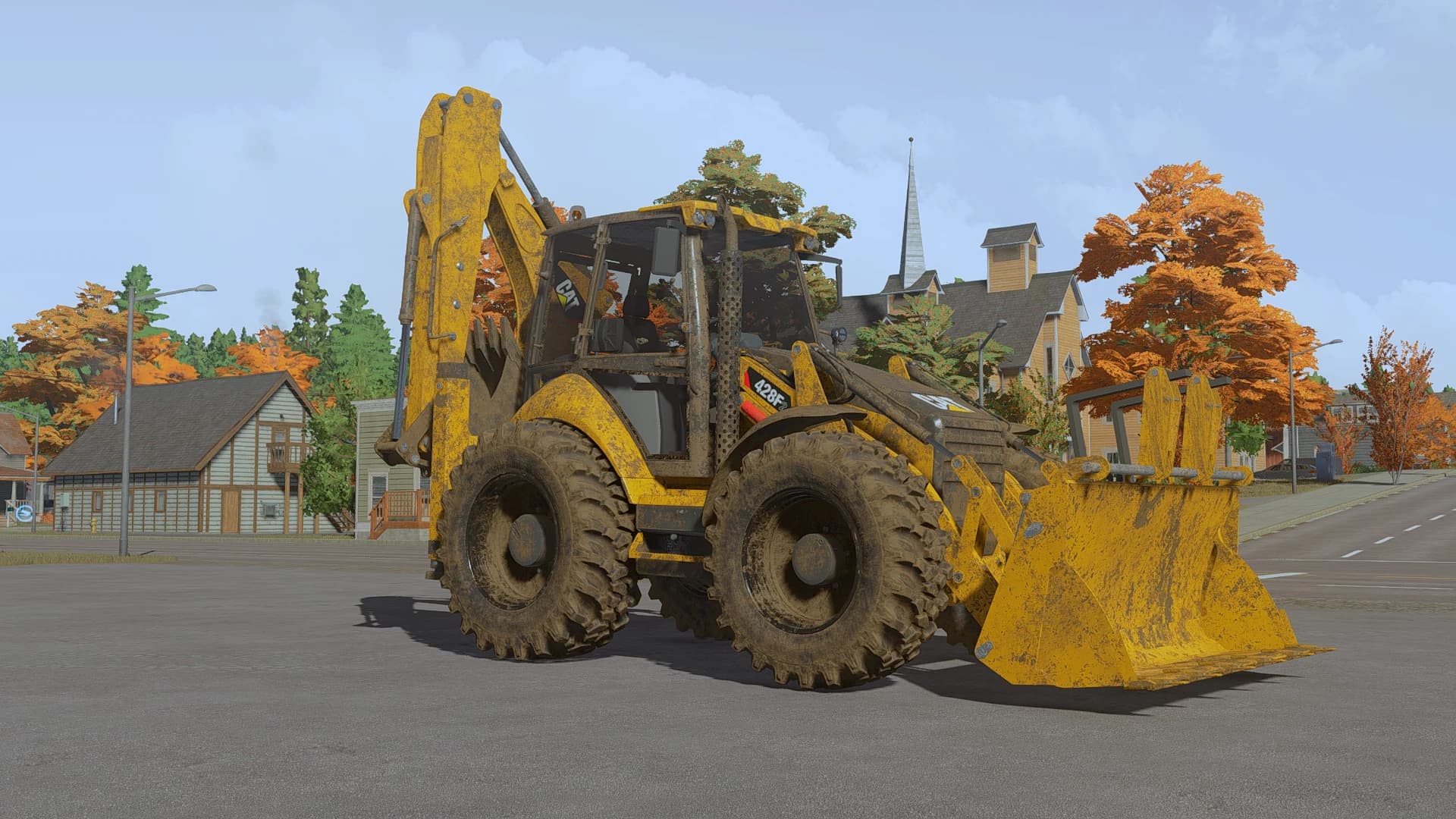 Cat Backhoe 428-444 Pack
