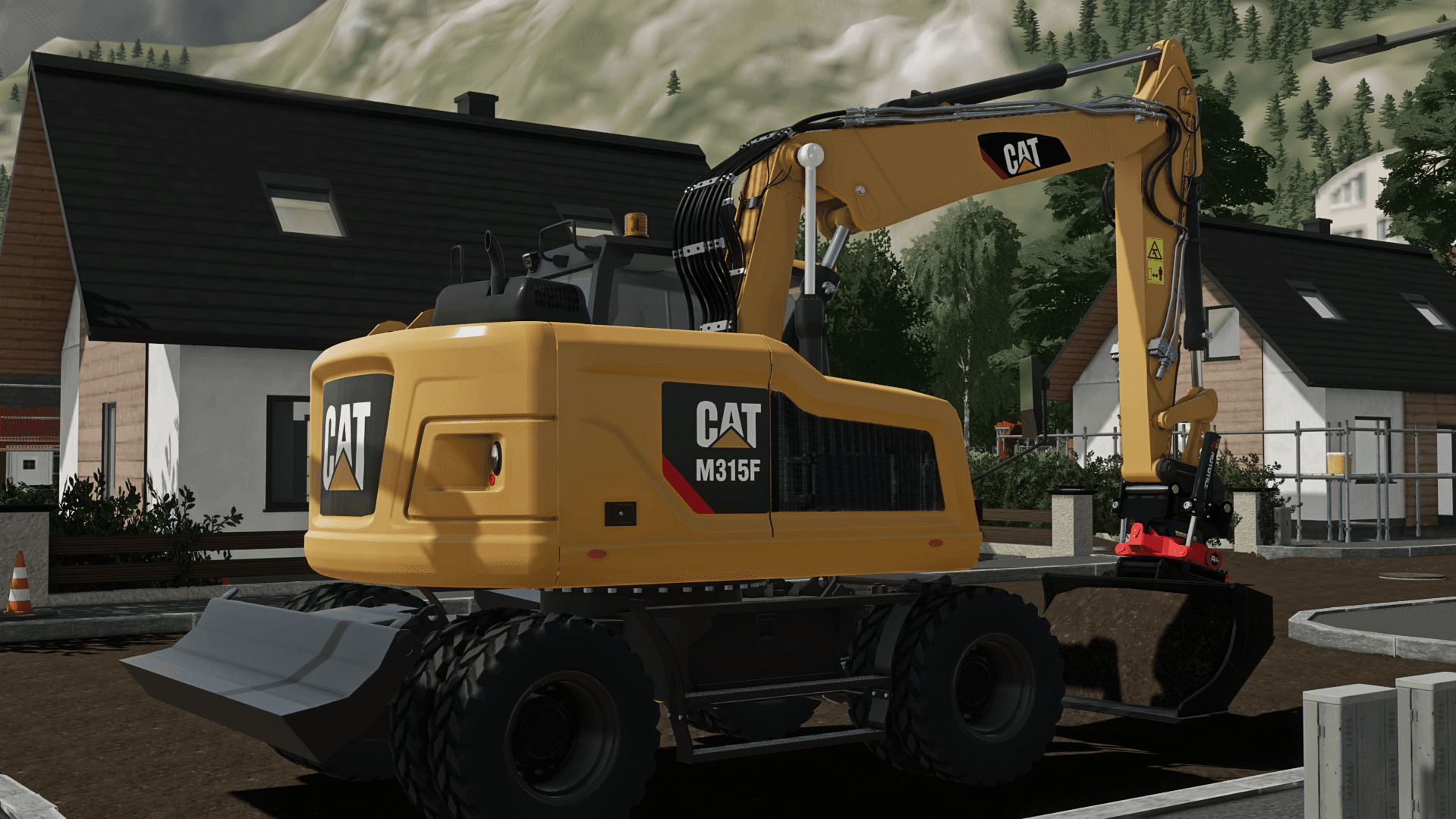 Cat F Series Wheeled Excavators 6