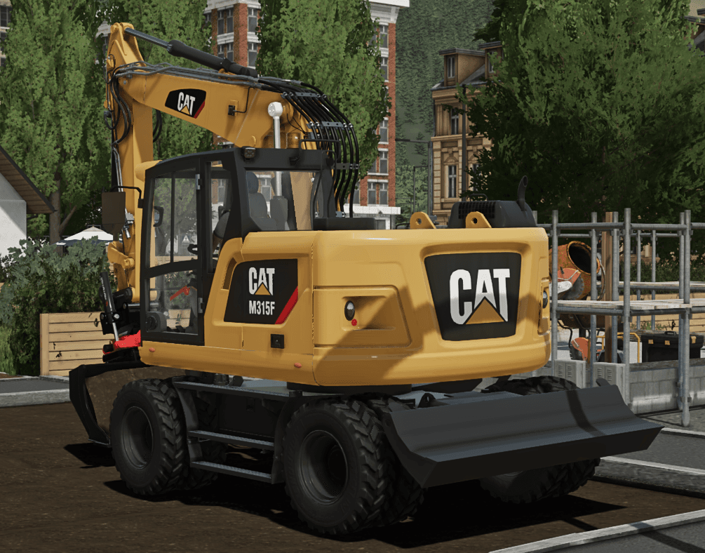 Cat F Series Wheeled Excavators 4