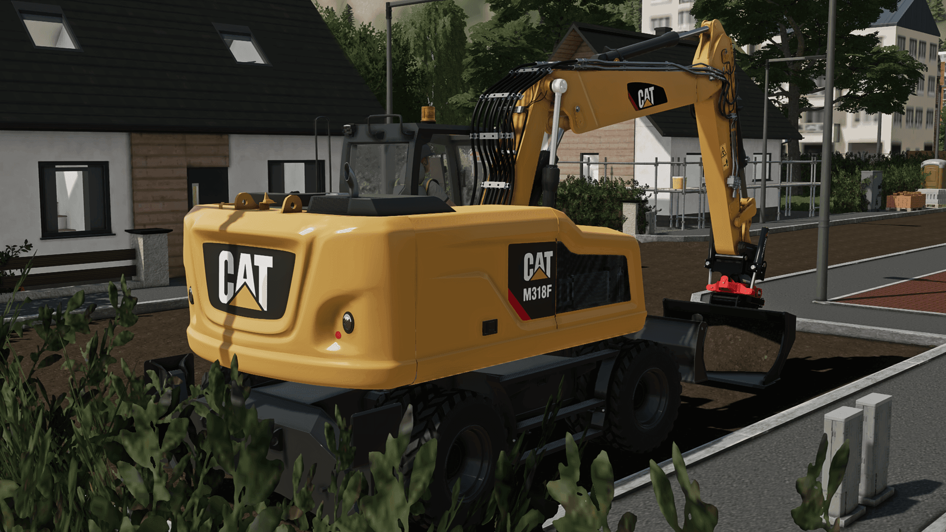 Cat F Series Wheeled Excavators 3
