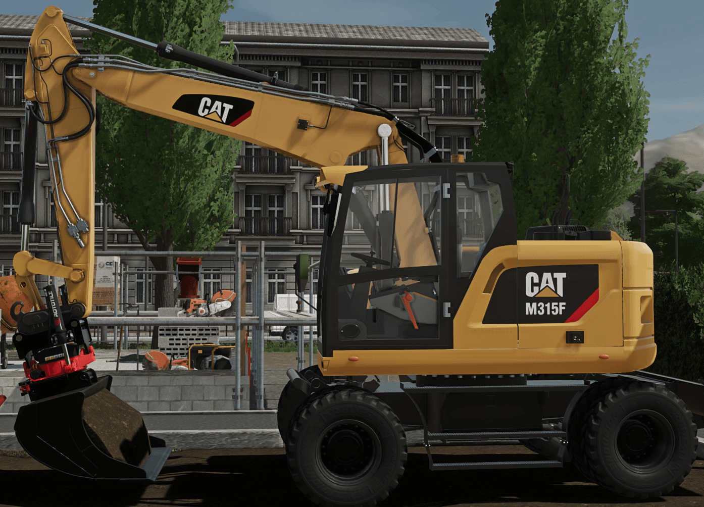 Cat F Series Wheeled Excavators 2