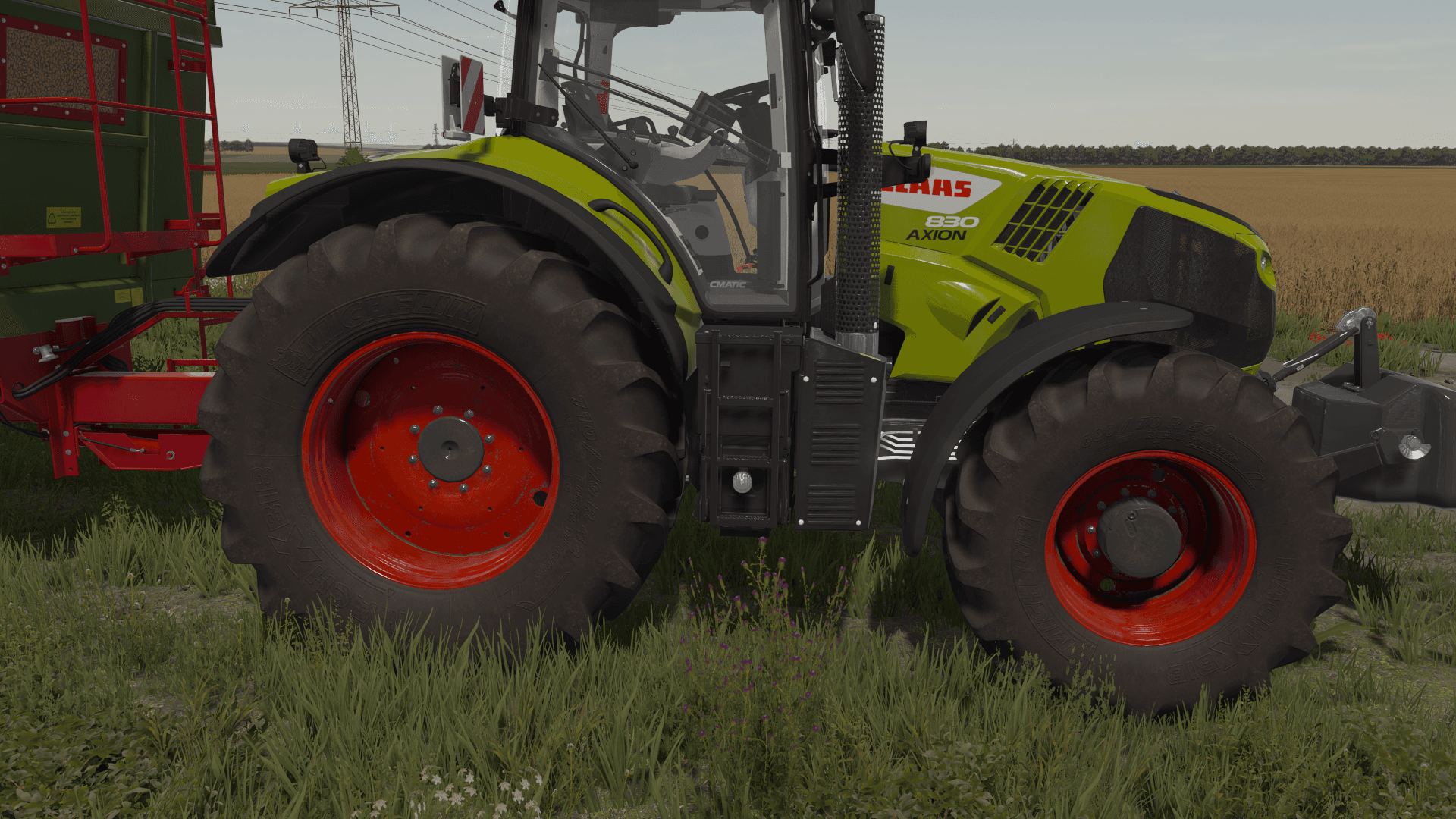 Claas Axion 800 3
