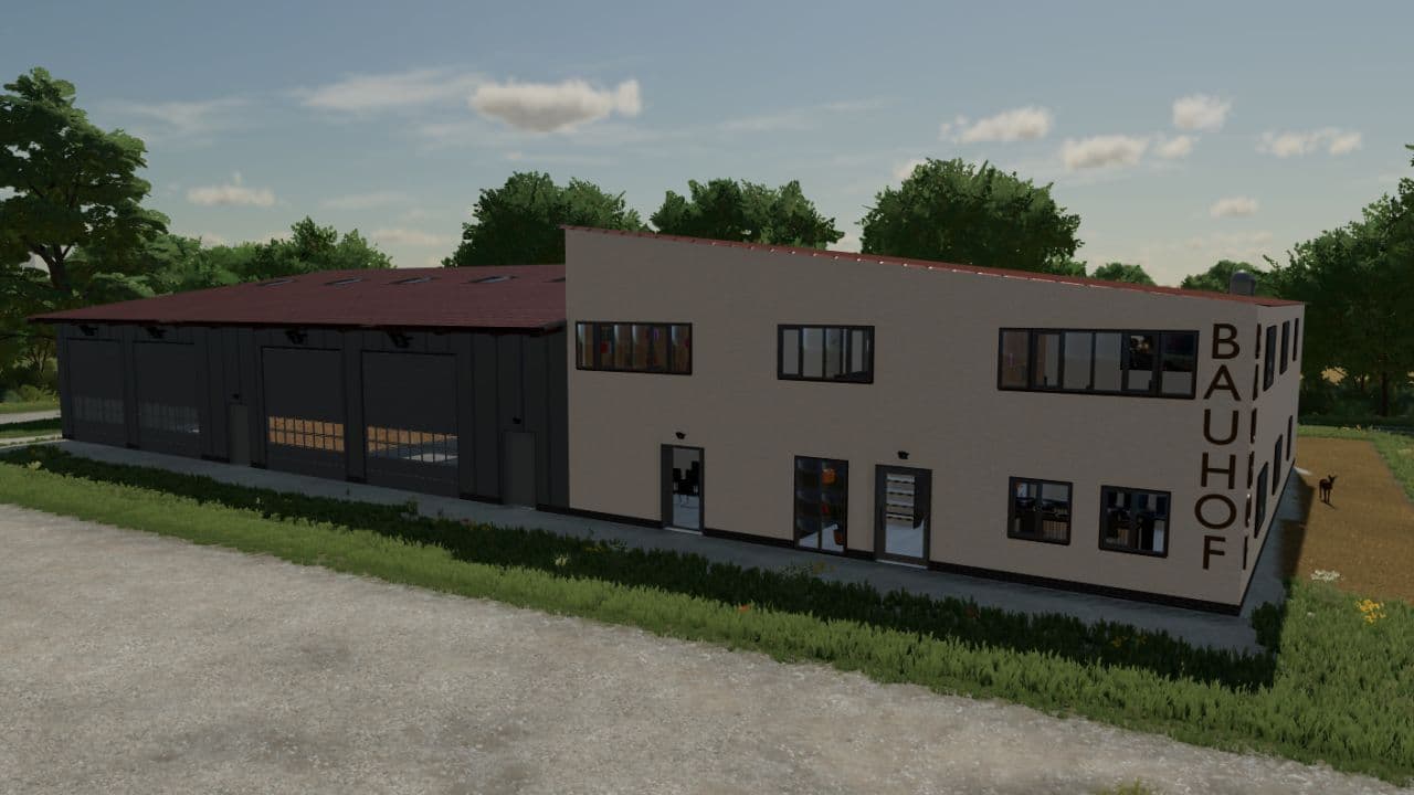 Construction yard building 3
