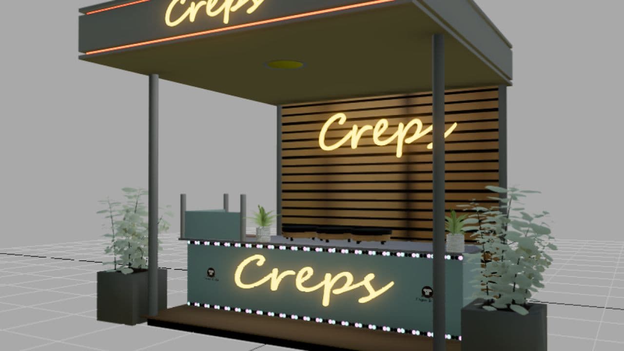 Crepes To-Go Stand