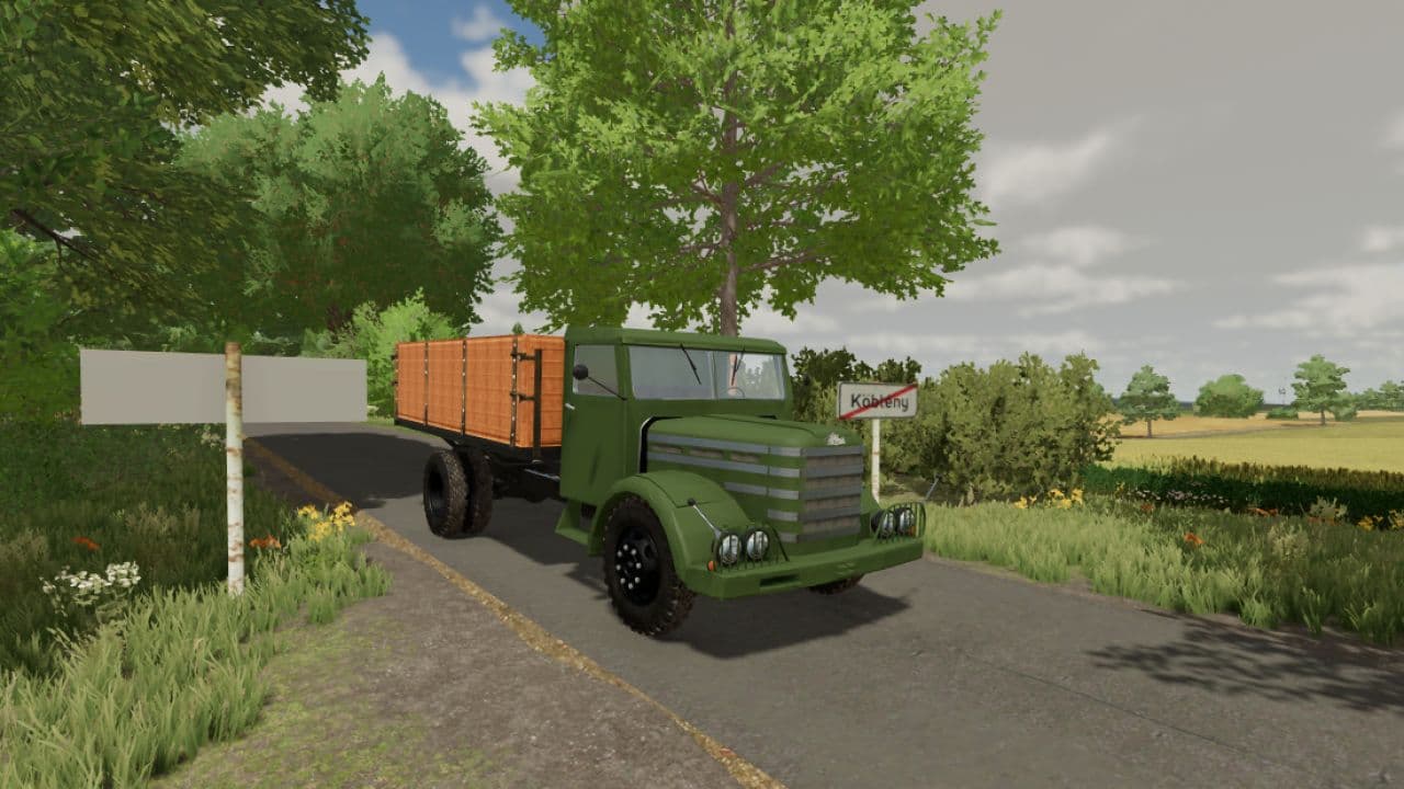 Csepel D344 Truck 4