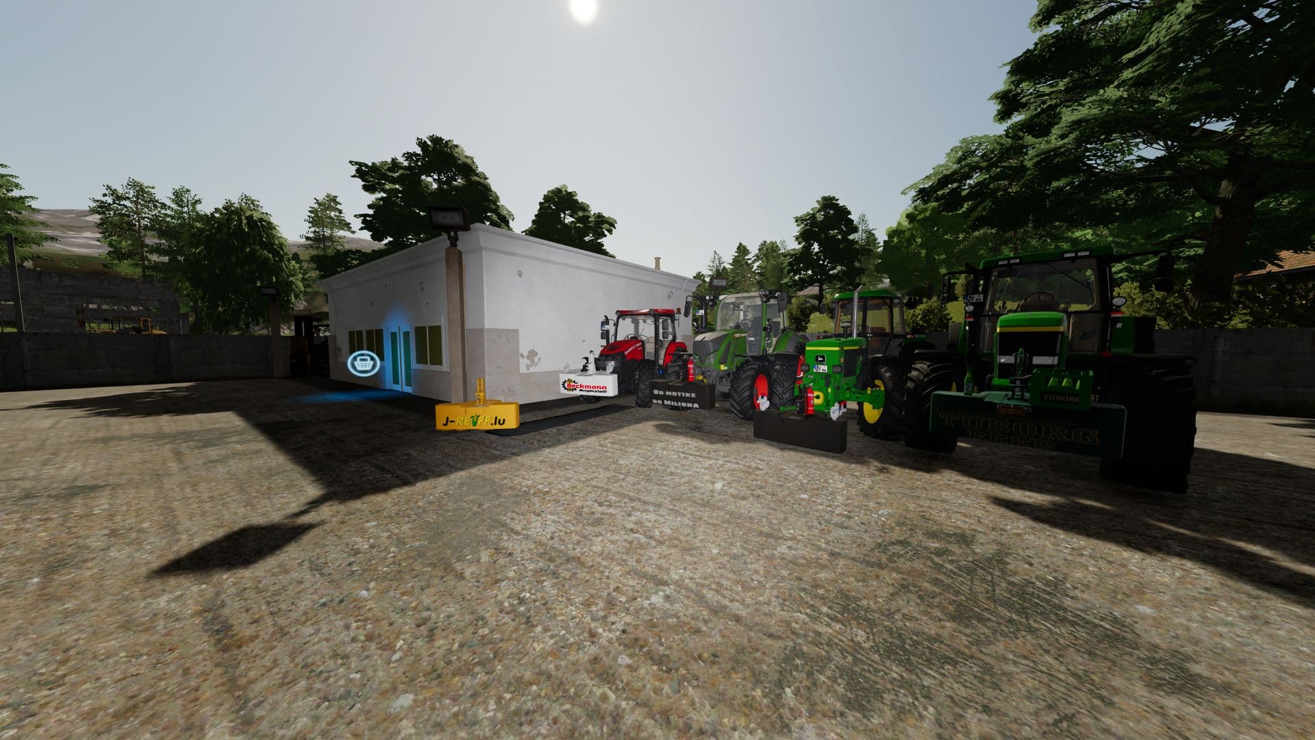 Custom tractor weights 4