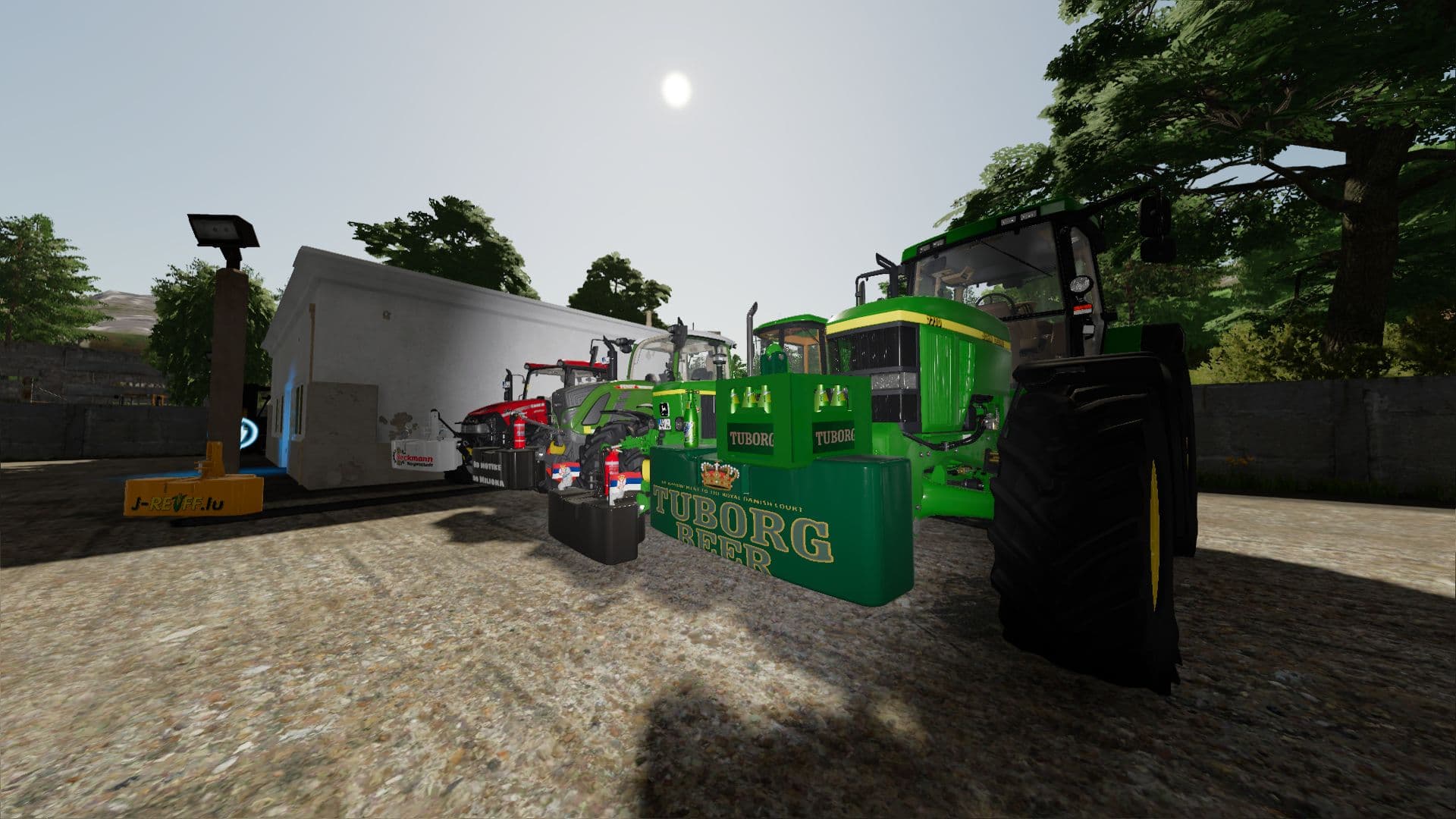 Custom tractor weights 3