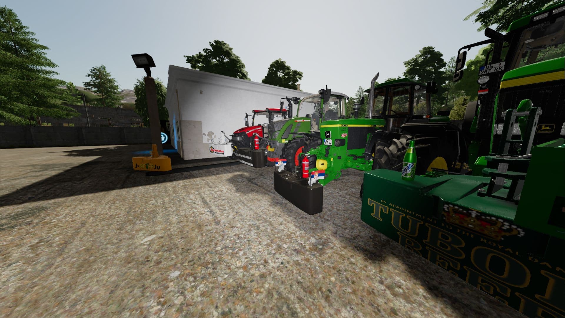 Custom tractor weights 2