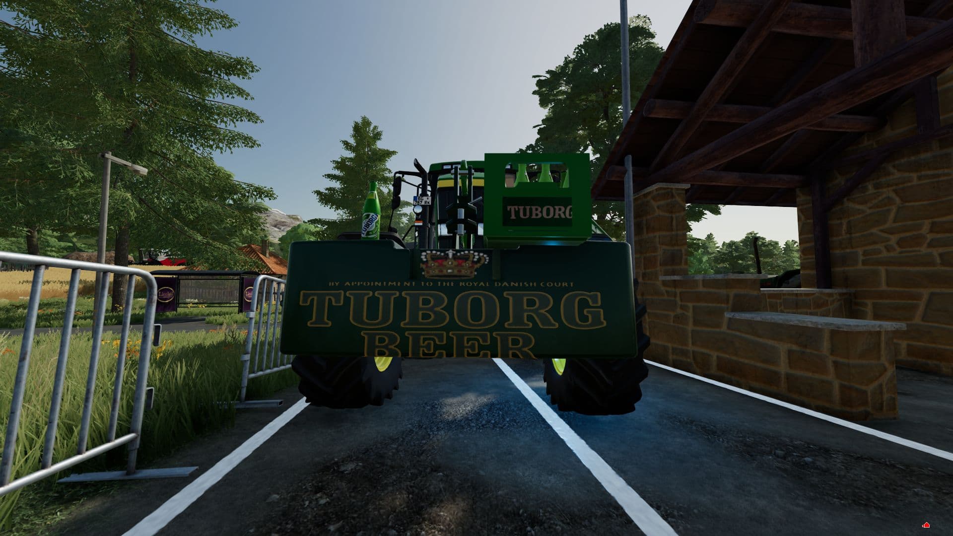 Custom tractor weights