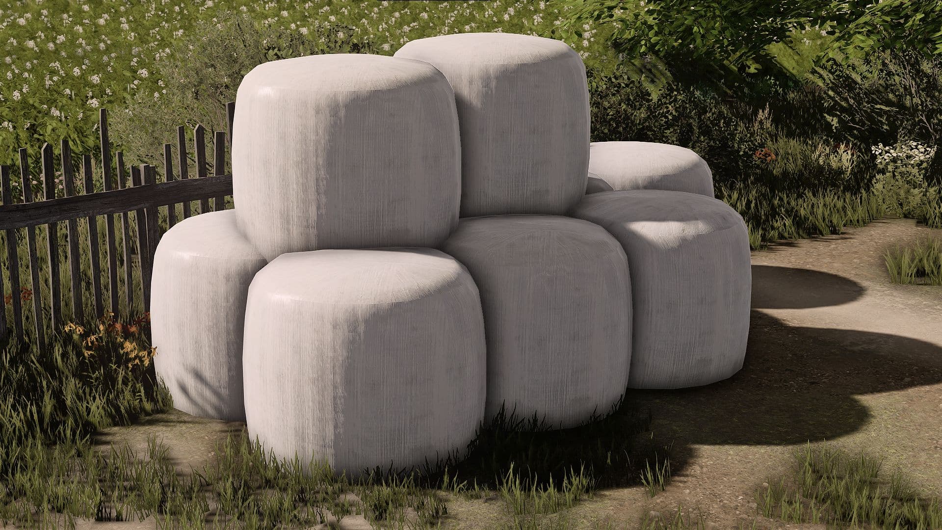 Decorative Wrapped bales V Beta 6