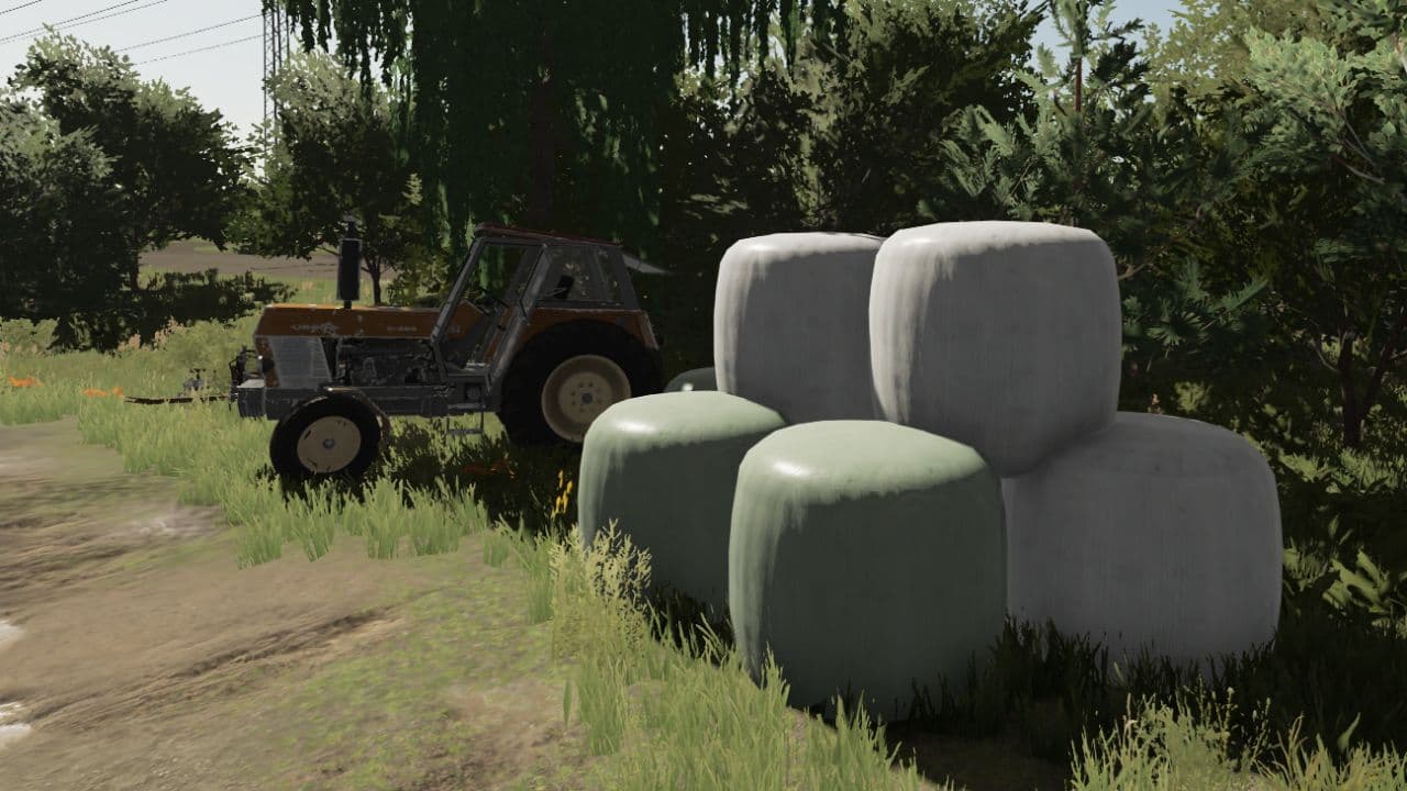 Decorative Wrapped bales V Beta 2