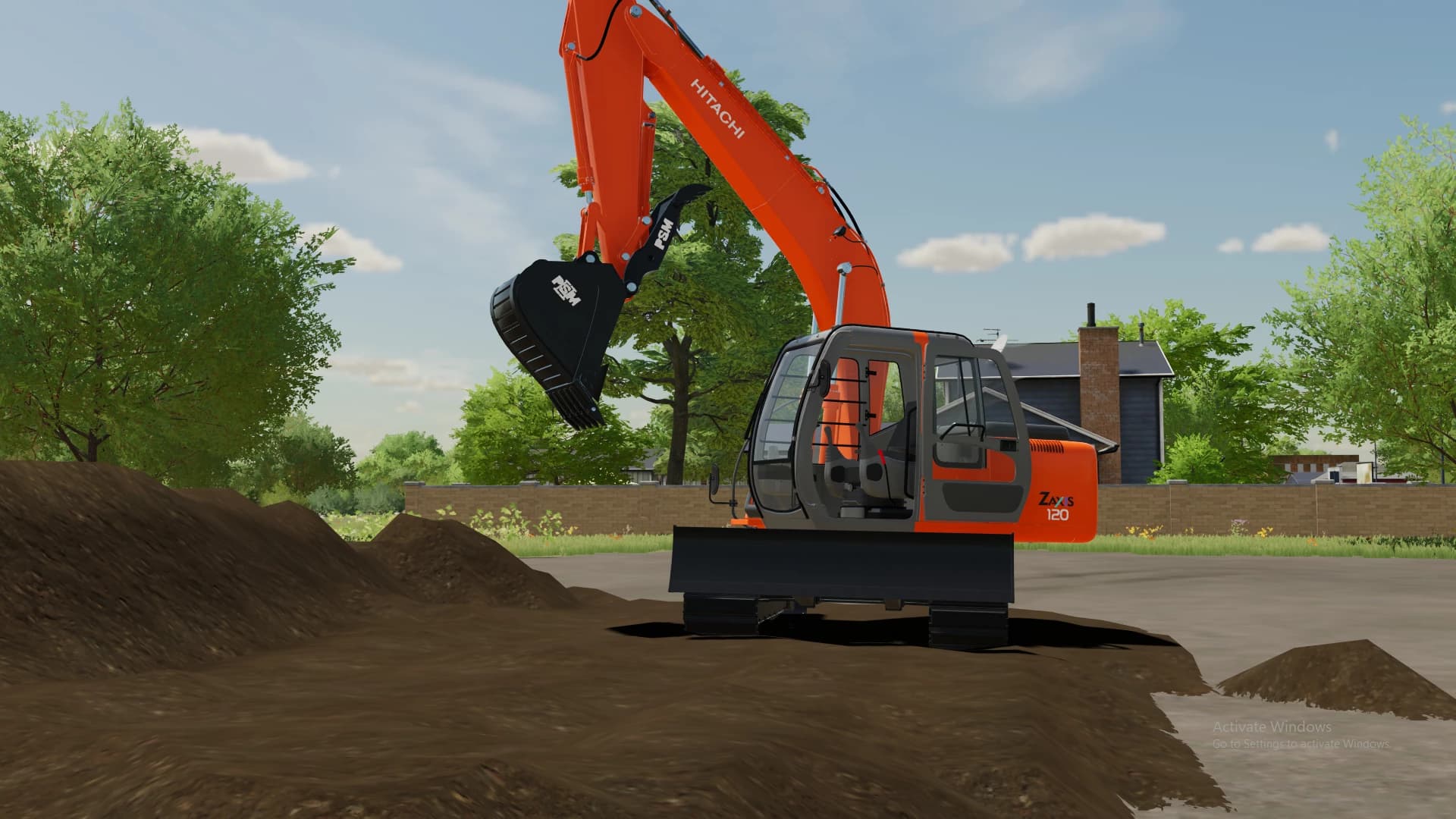 Hitachi/Deere 120 Excavator