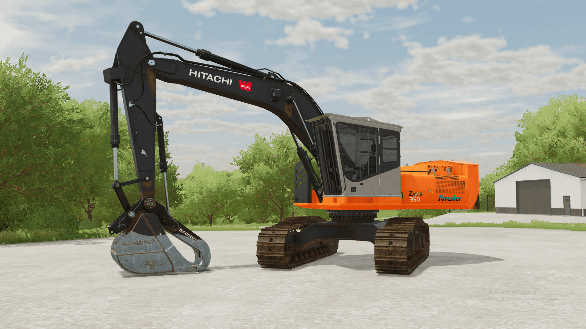 Deere 3554/Hitachi ZX350F-1 Roadbuilder 2