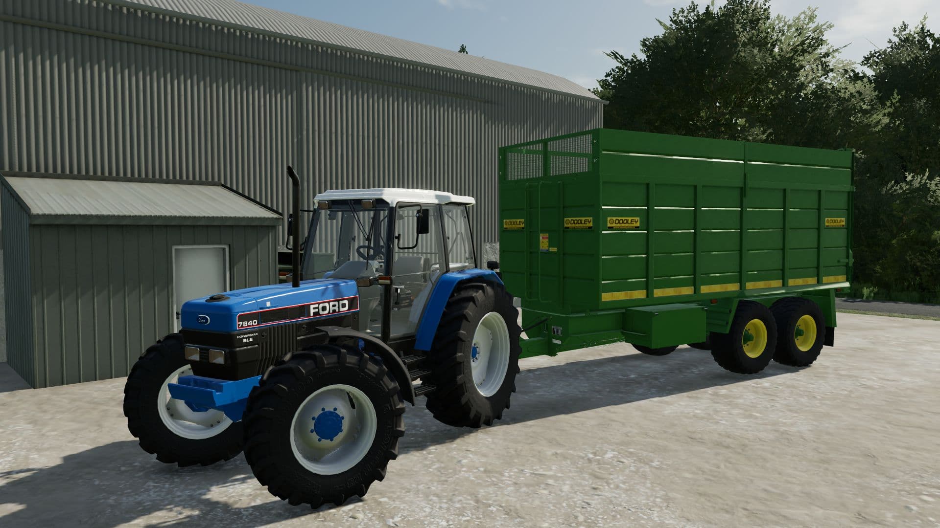 Dooley 16/19FT Silage Trailer