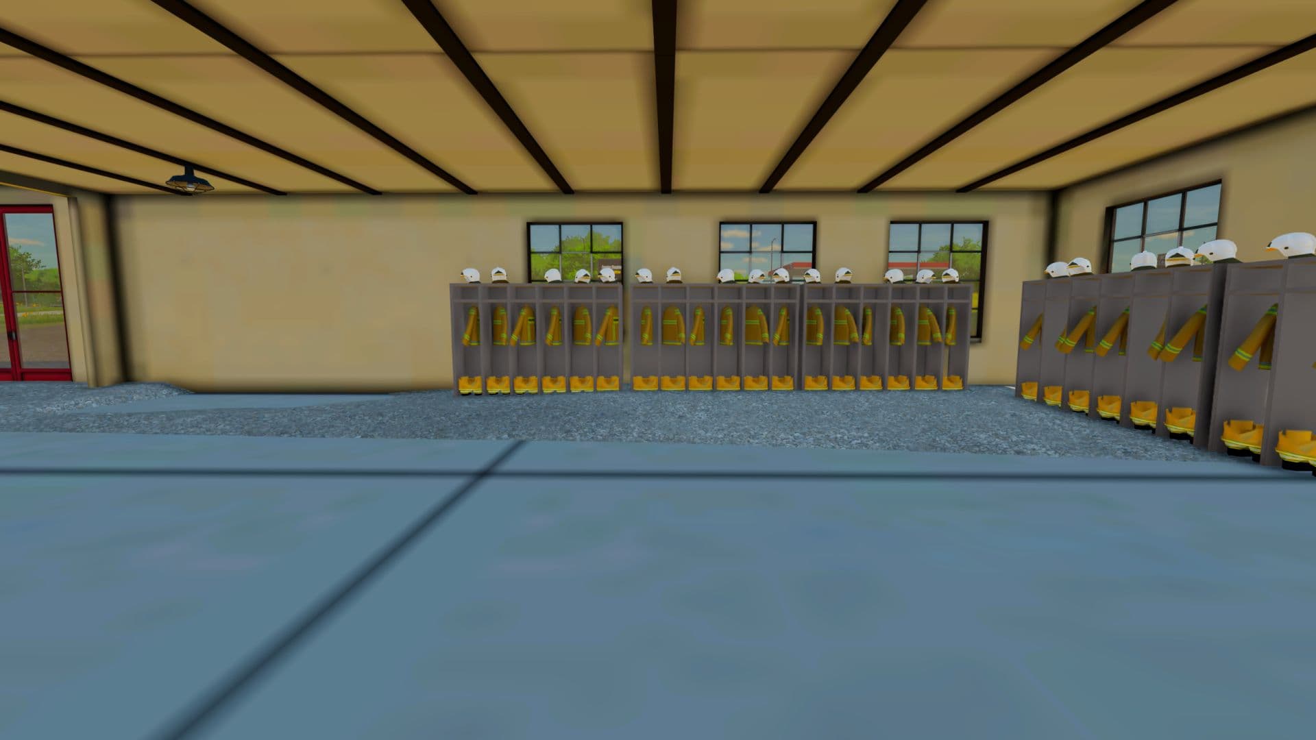 Fire department equipment house 4
