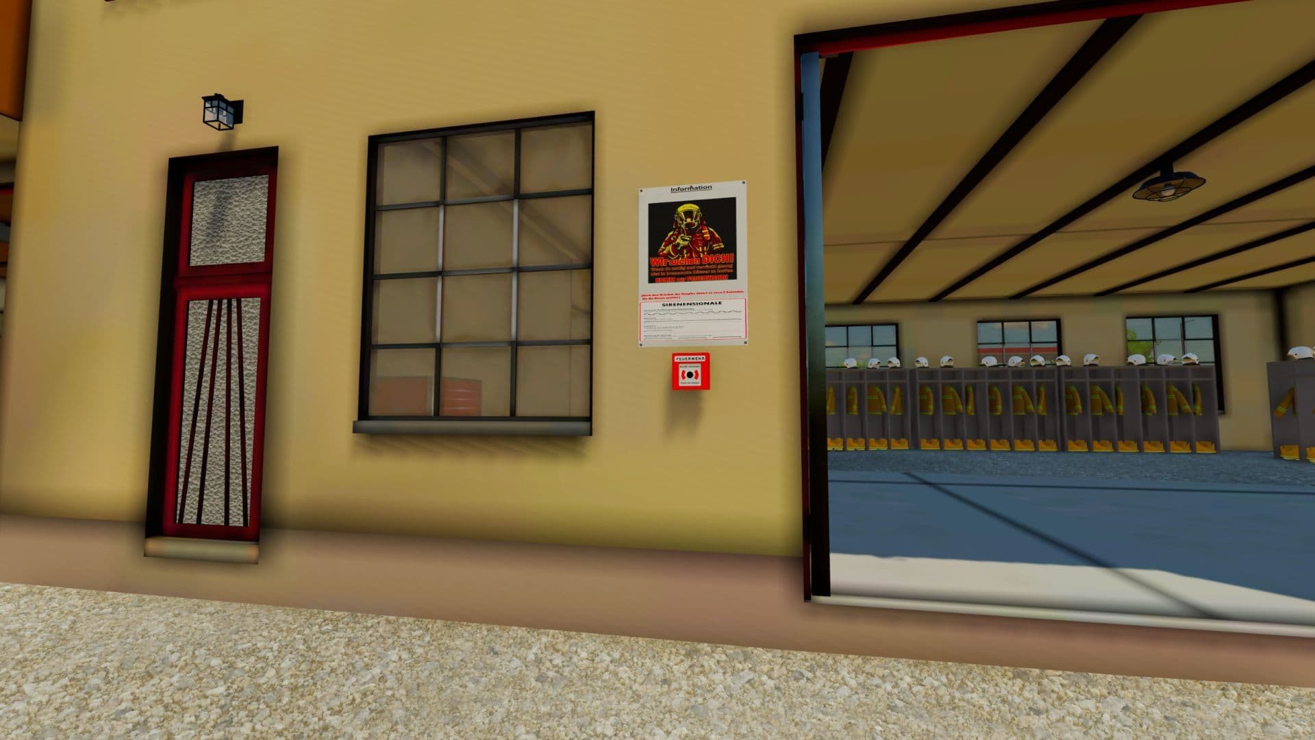 Fire department equipment house 3
