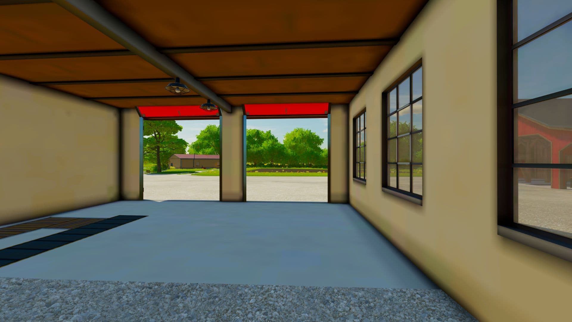 Fire department equipment house 2
