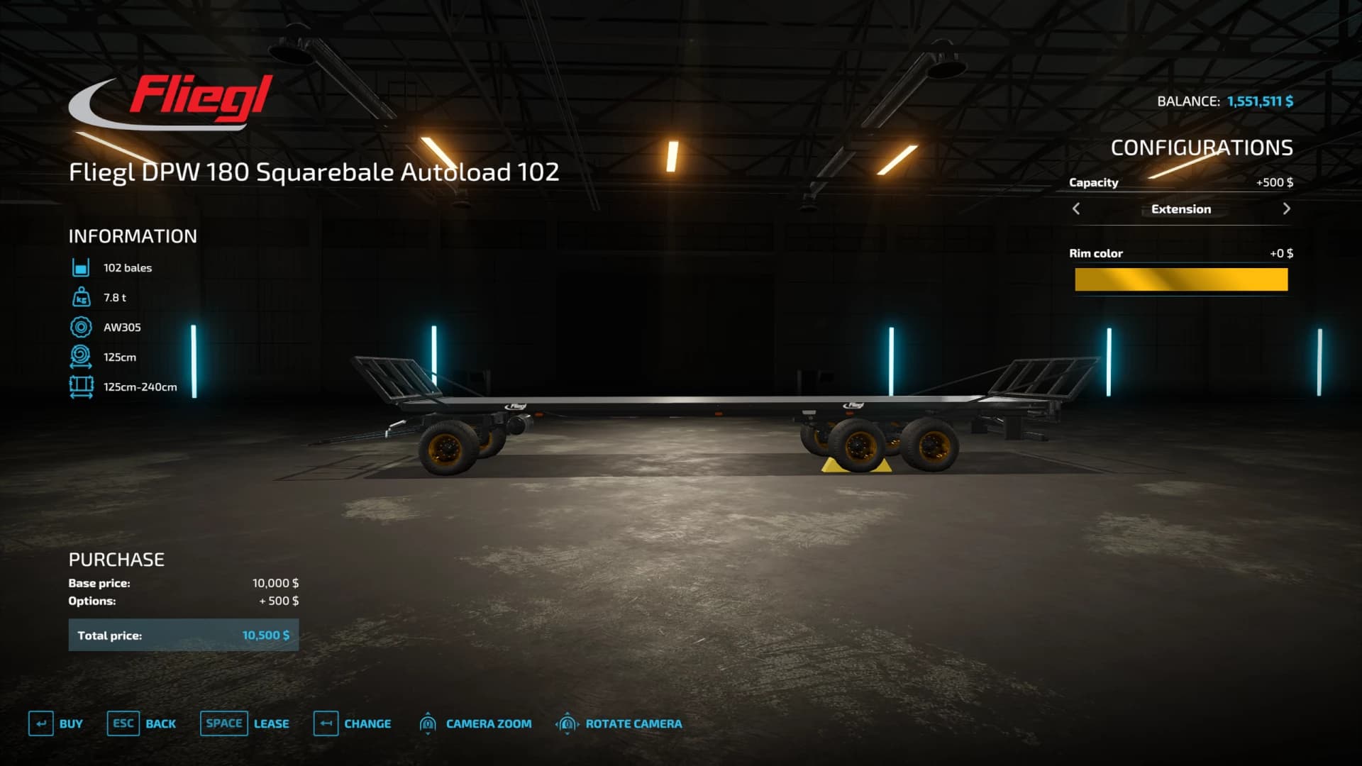 Fliegl DPW 180 Autoload