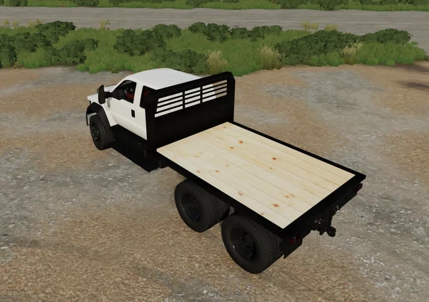 Ford F750 Custom Flatbed 2