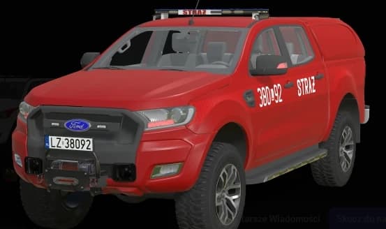 Ford Ranger straż 2