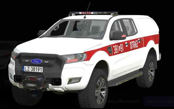 Ford Ranger straż