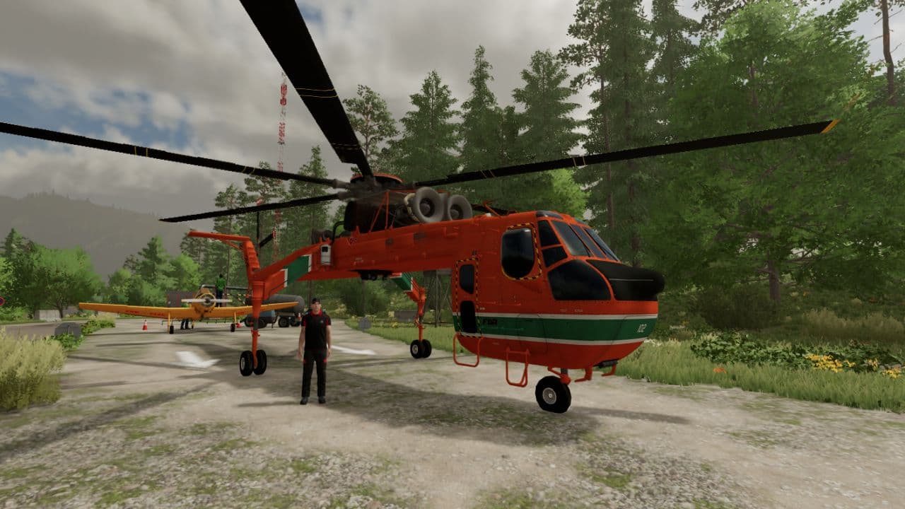 Forestry Helicopter 2