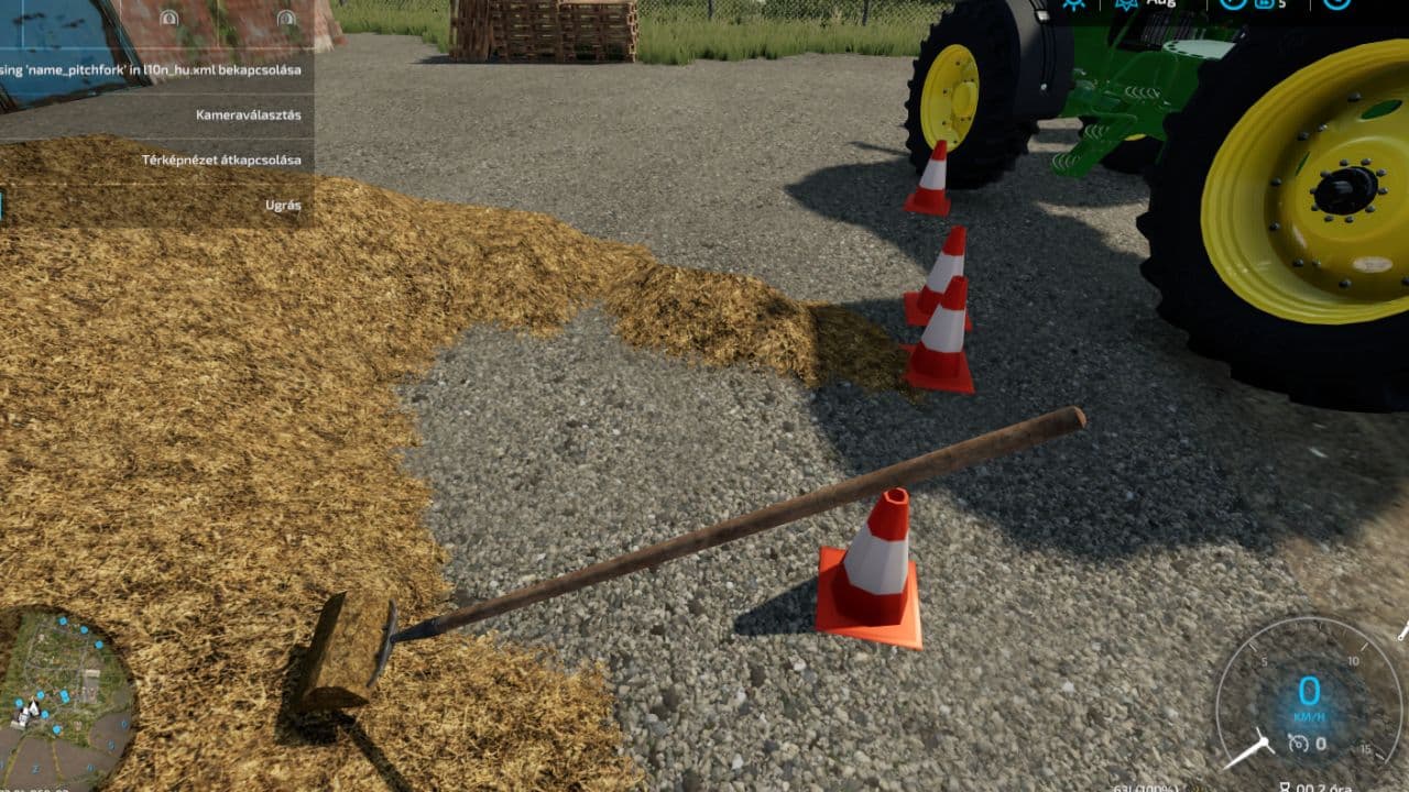 Fork and Shovel Loader mode 2