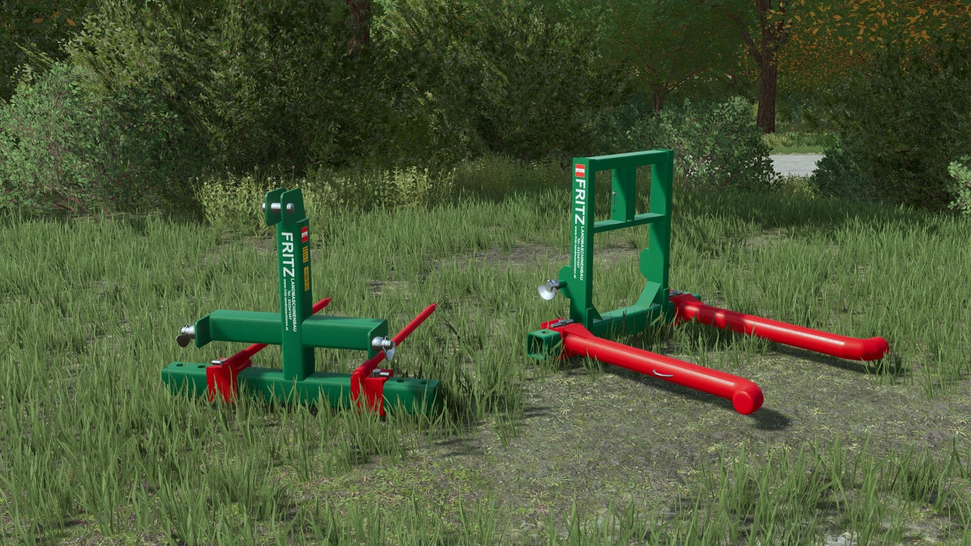 Fritz bale fork pack