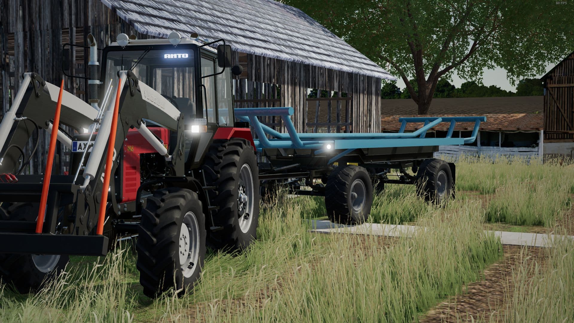 HW80 HUN Bale Trailer 2