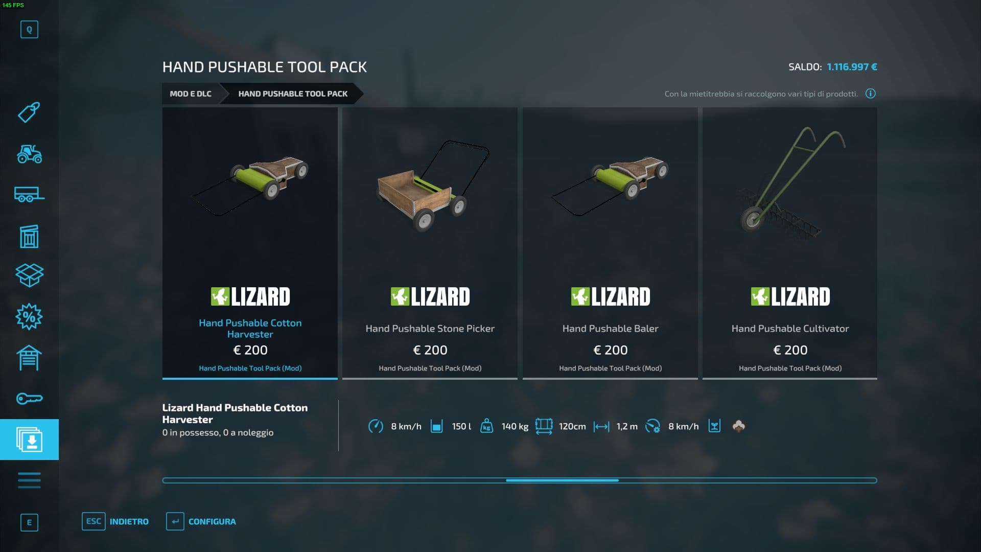 Hand Pushable Machines Pack 3