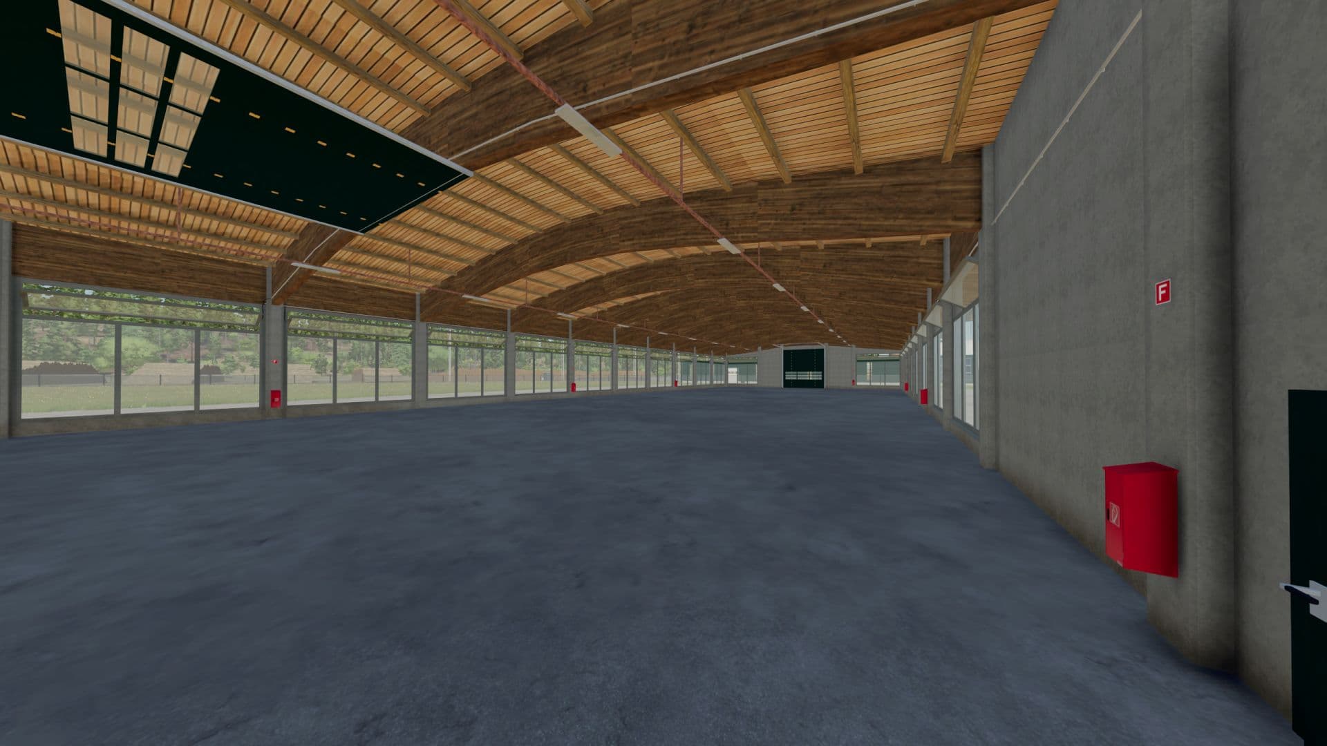 Hangar with vegetable roof 4