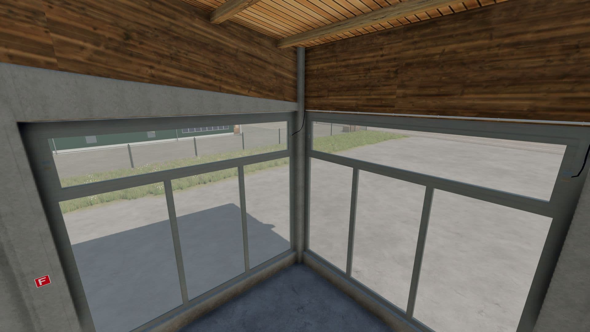 Hangar with vegetable roof 2