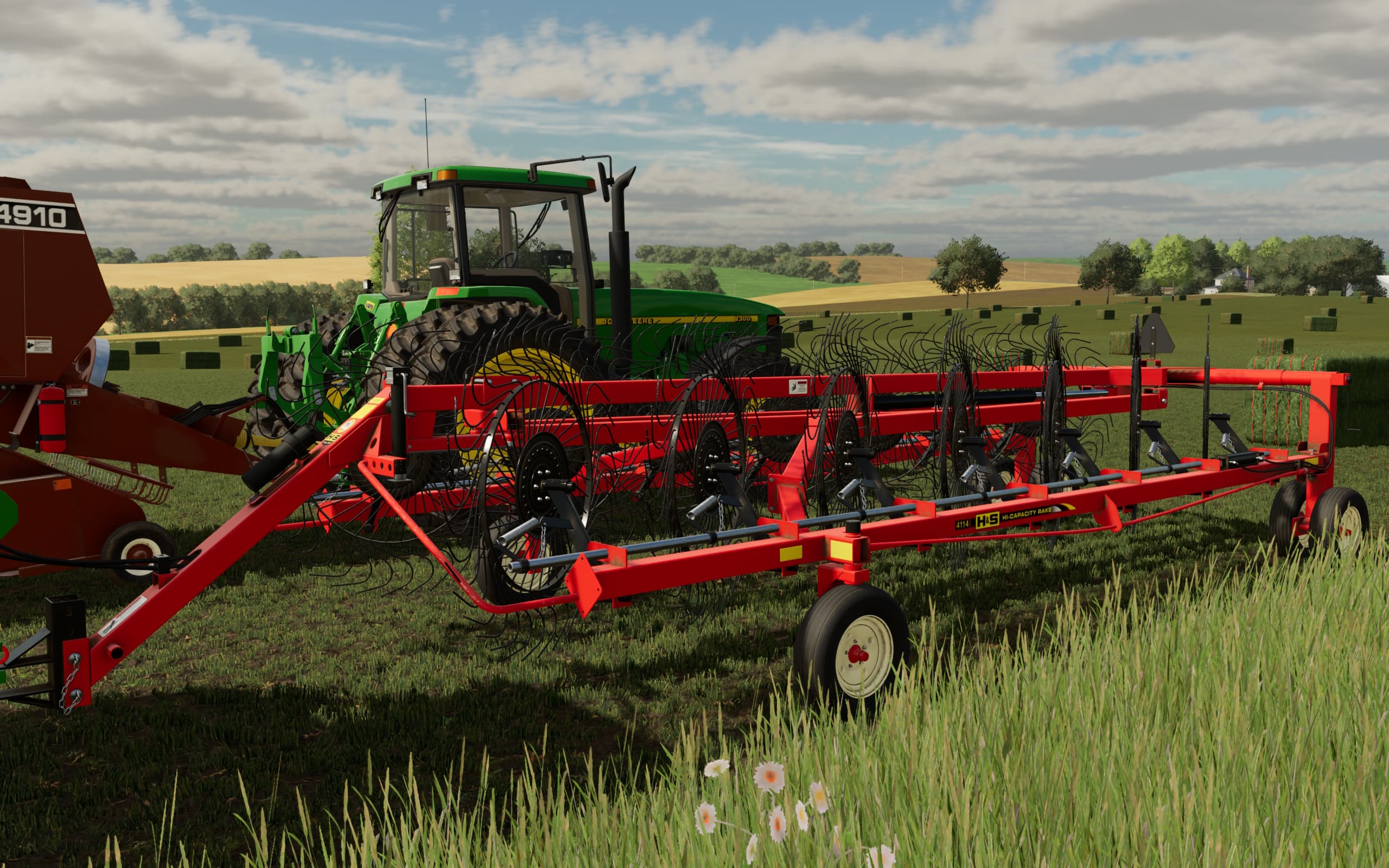 H&S HC4114 Hay Rake 4