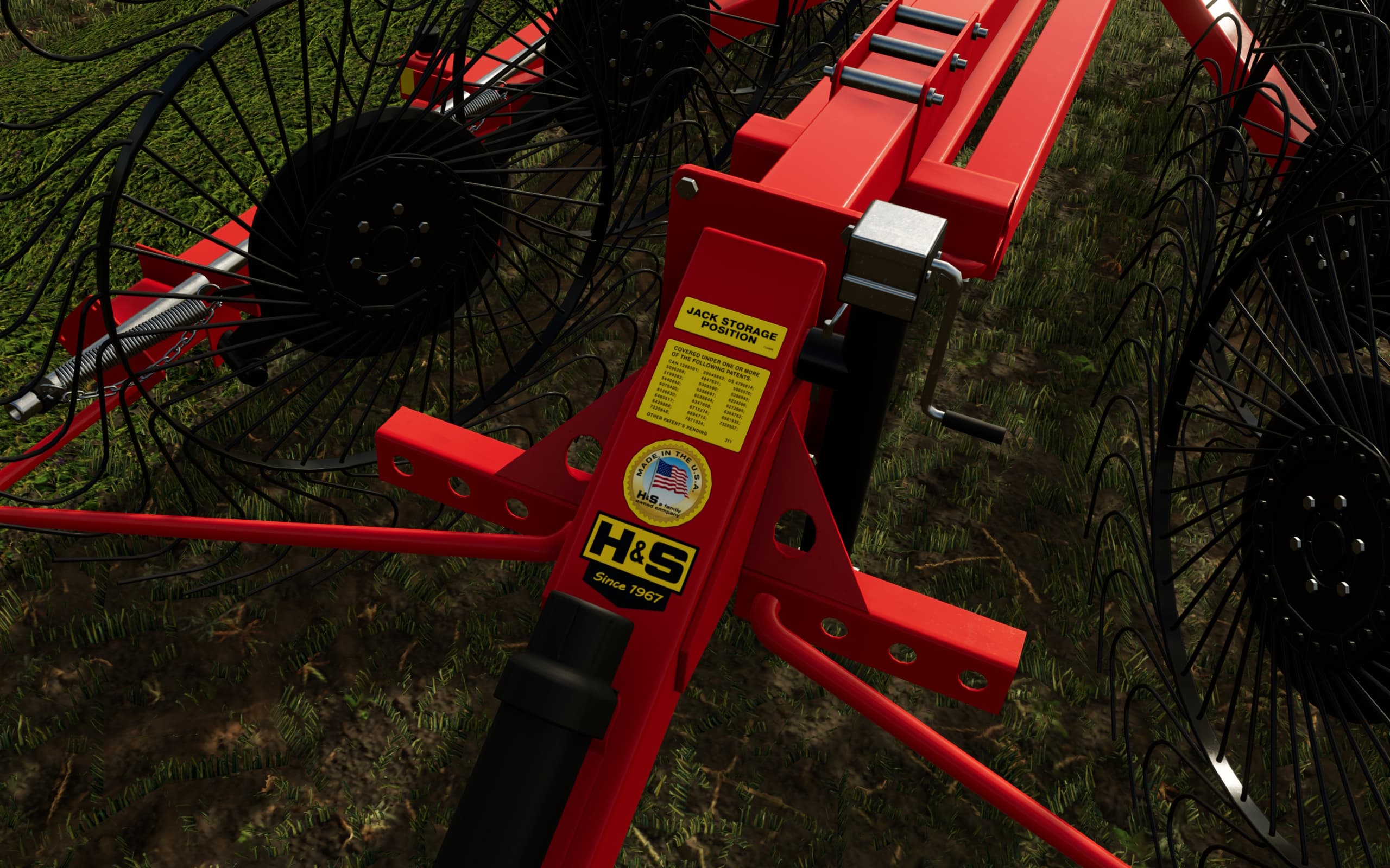 H&S HC4114 Hay Rake 2