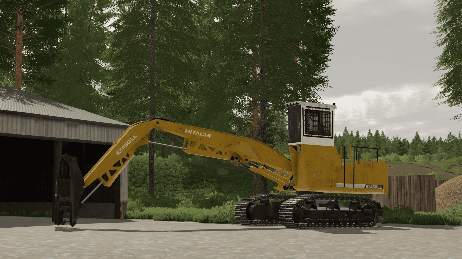 Hitachi EX400/450/480LL Log Loaders 2