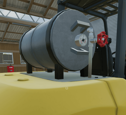 Hyster S40 Propane Forklift 3