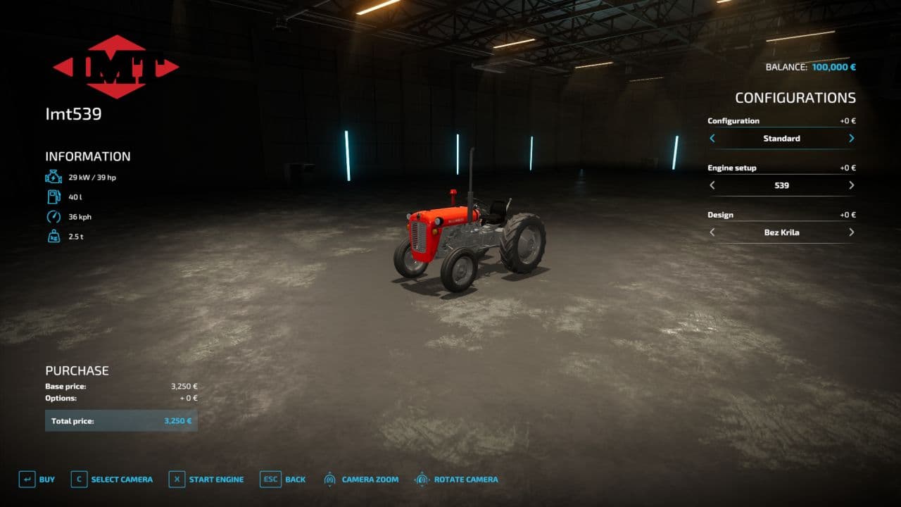 IMT 539 Turbo V Beta