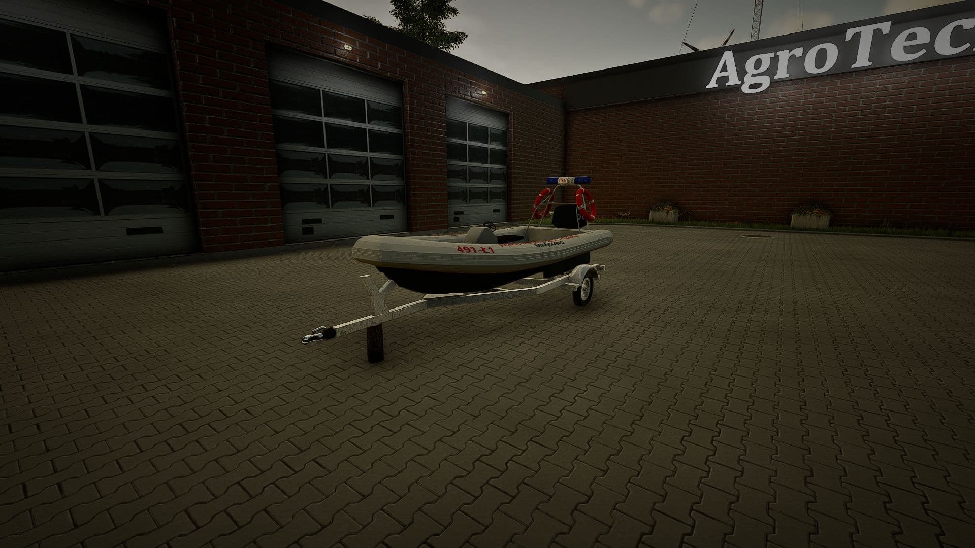 JRG Mrągowo fire boat