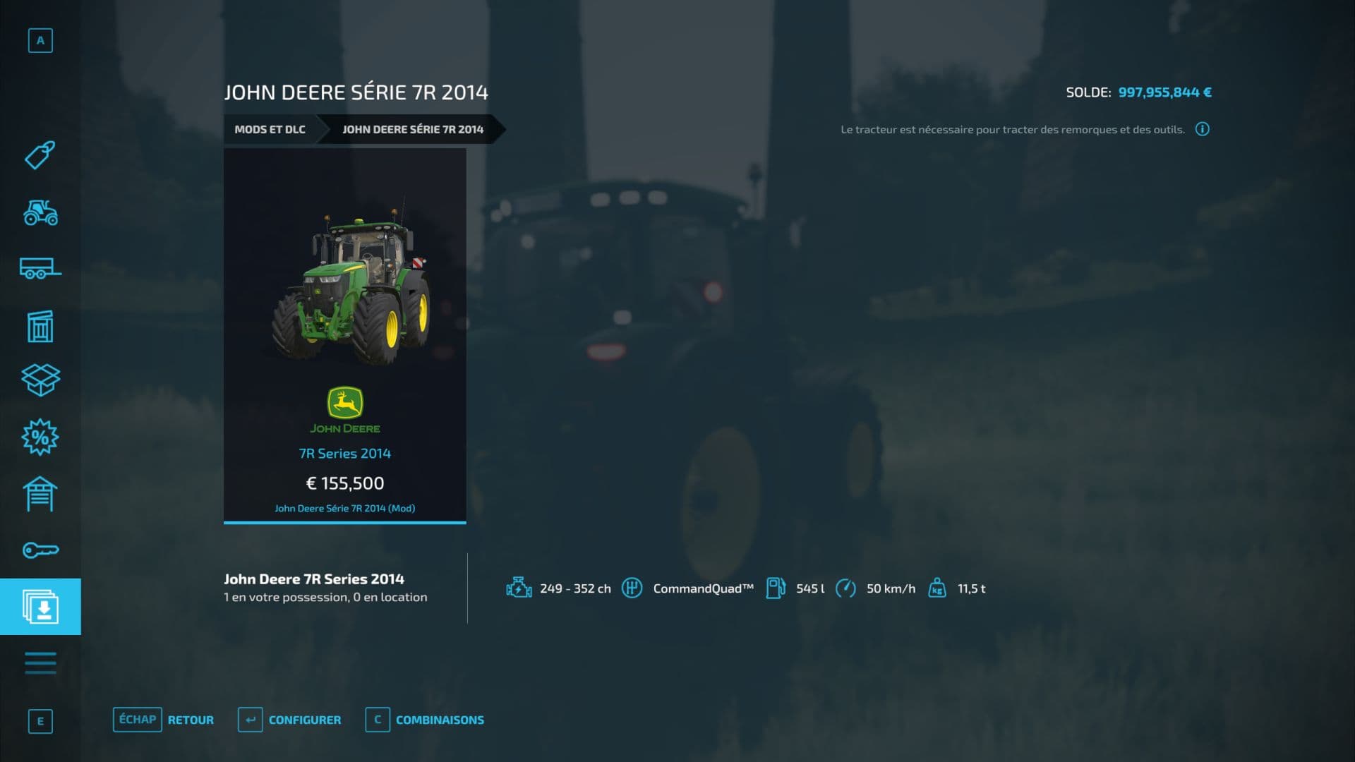 John Deere 7R 2014 Series (IC) 2