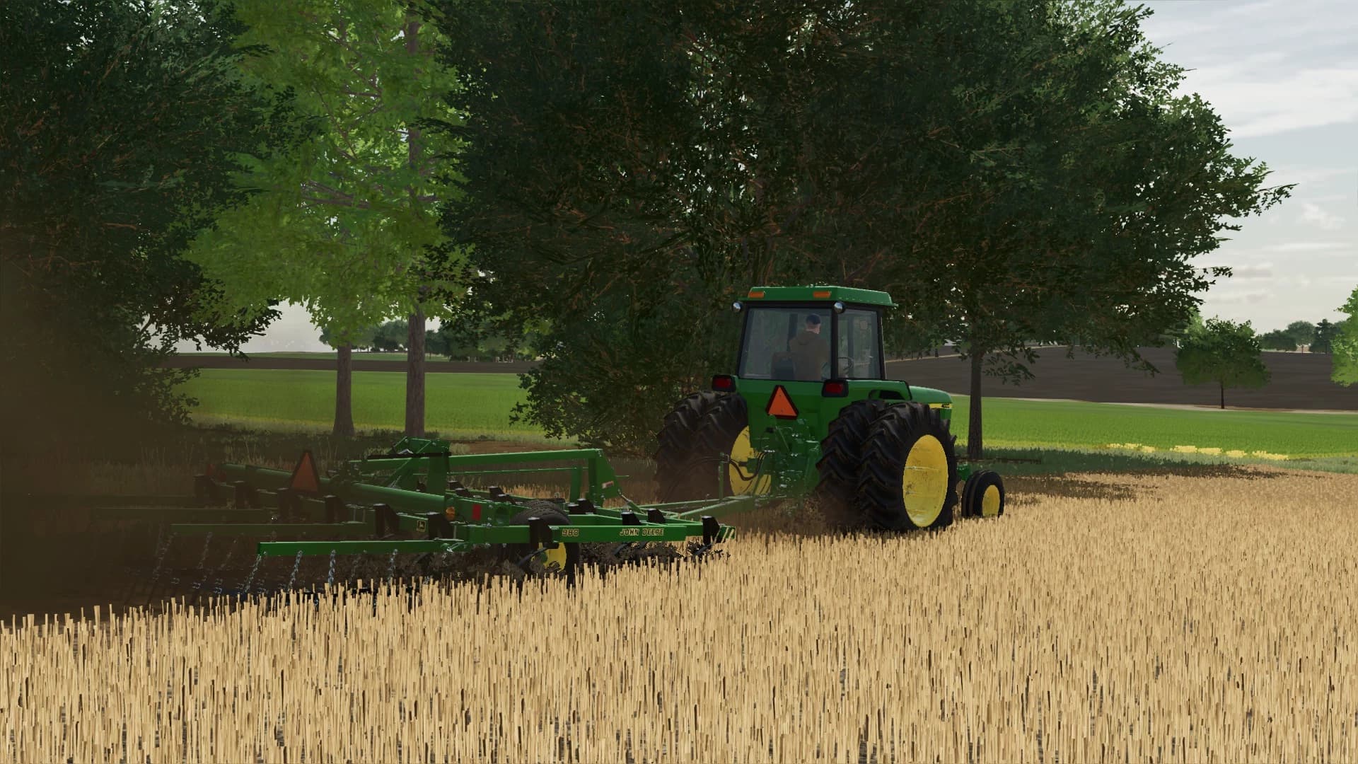 John Deere 980 13' 6" Field Cultivator 2