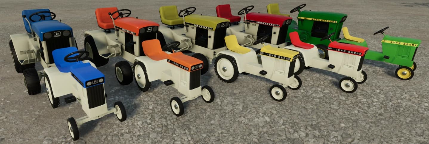 John Deere LGT Pedal Tractor 2
