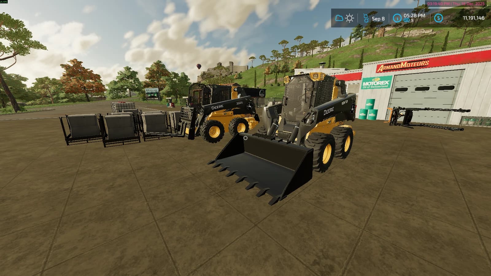 John Deere Skid Loader Pack 3