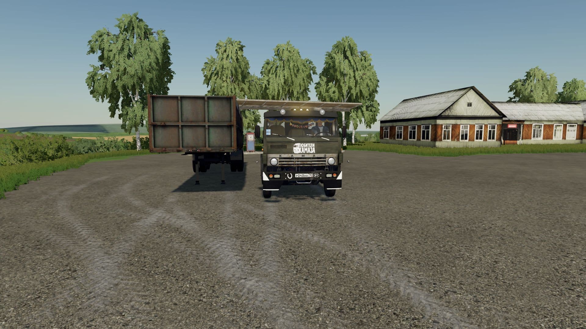 KamAZ-5410 and trailer 5
