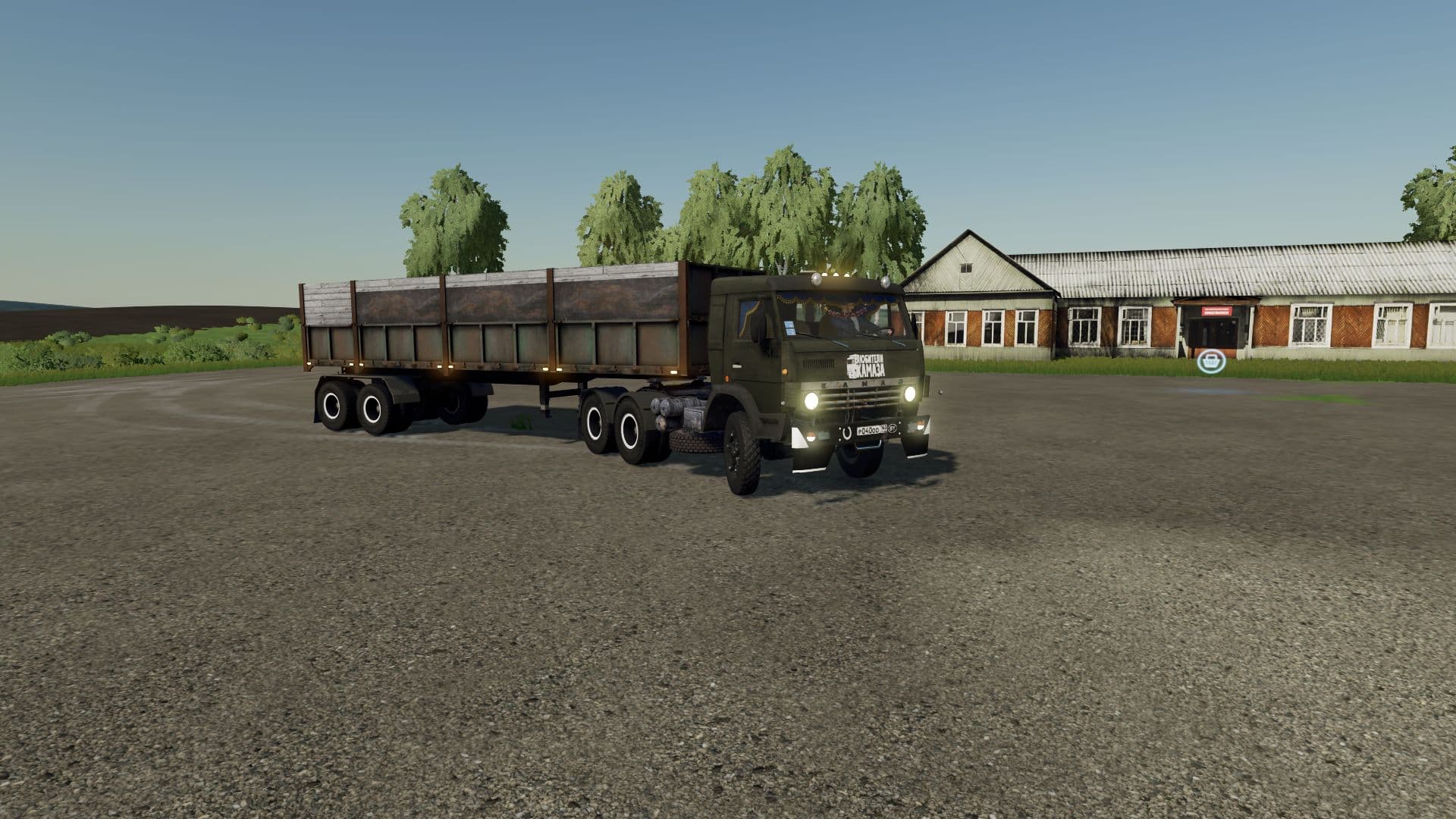 KamAZ-5410 and trailer 4